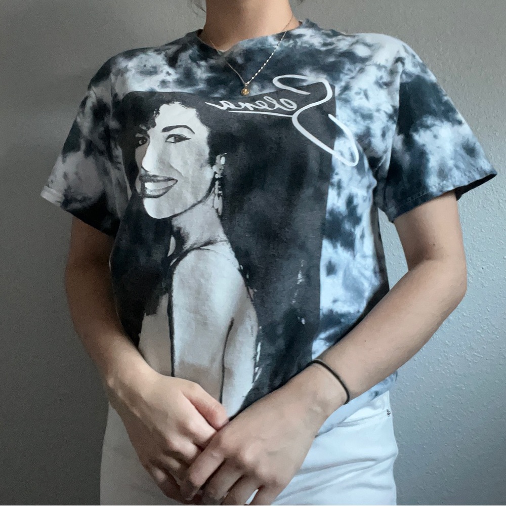 Selena Blue Tie Dye Tee